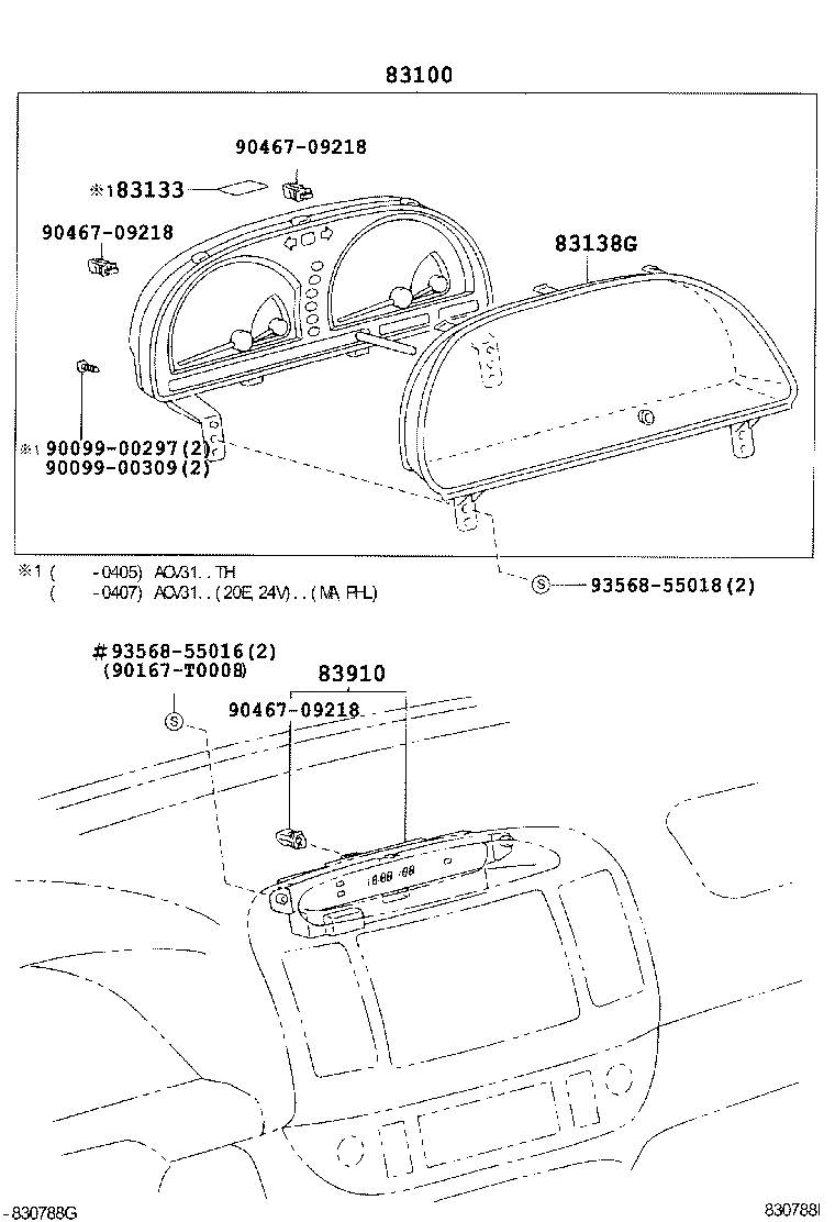  CAMRY |  METER