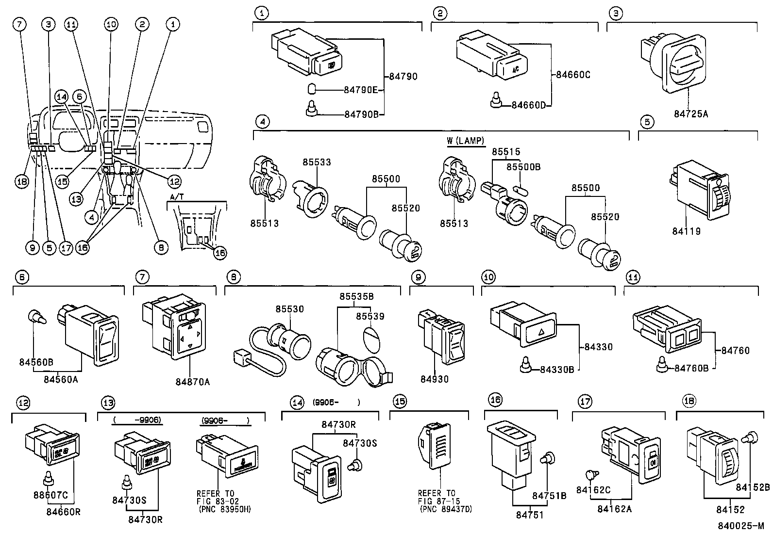  LAND CRUISER 90 |  SWITCH RELAY COMPUTER