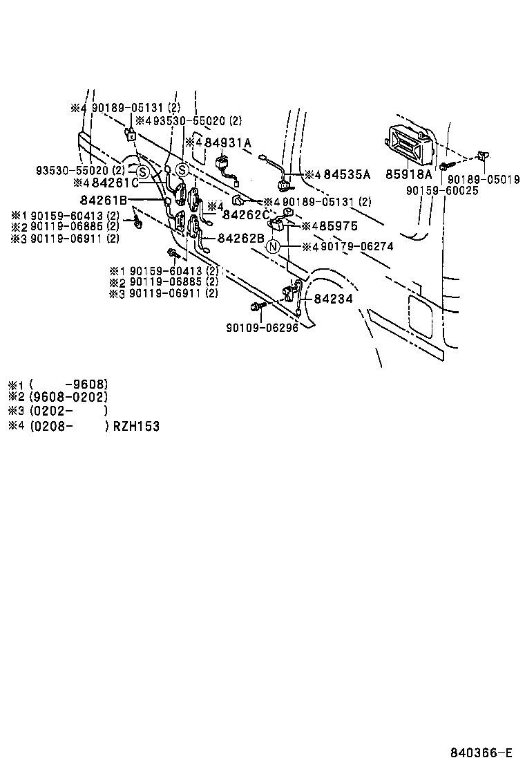  HIACE VAN COMUTER |  SWITCH RELAY COMPUTER