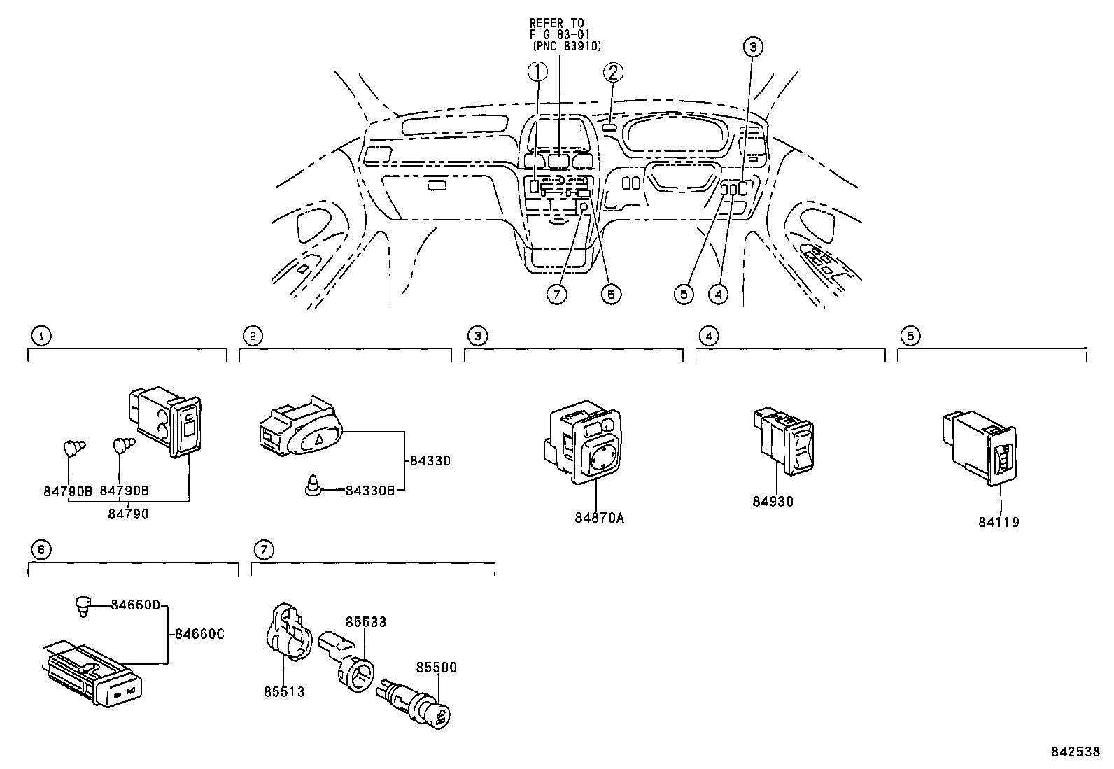  TOWNACE LITEACE |  SWITCH RELAY COMPUTER