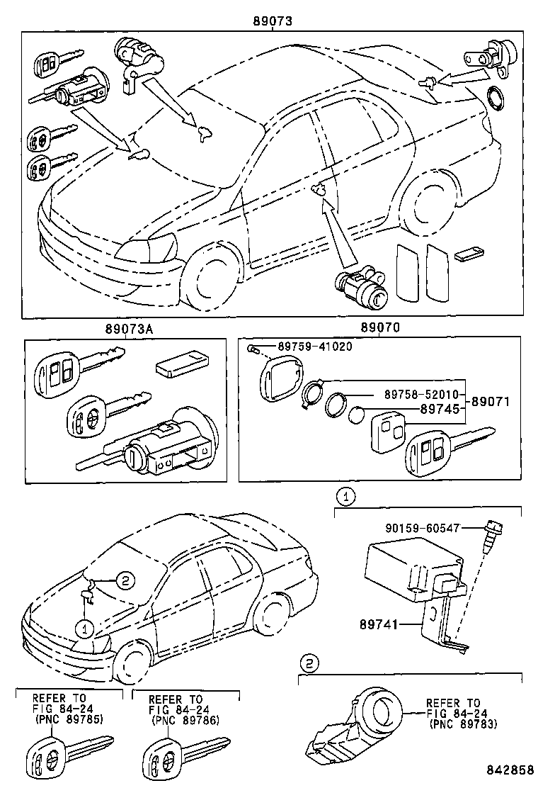  YARIS ECHO |  WIRELESS DOOR LOCK