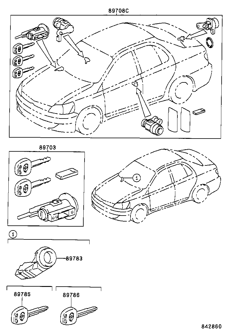  YARIS ECHO |  ANTI THEFT DEVICE