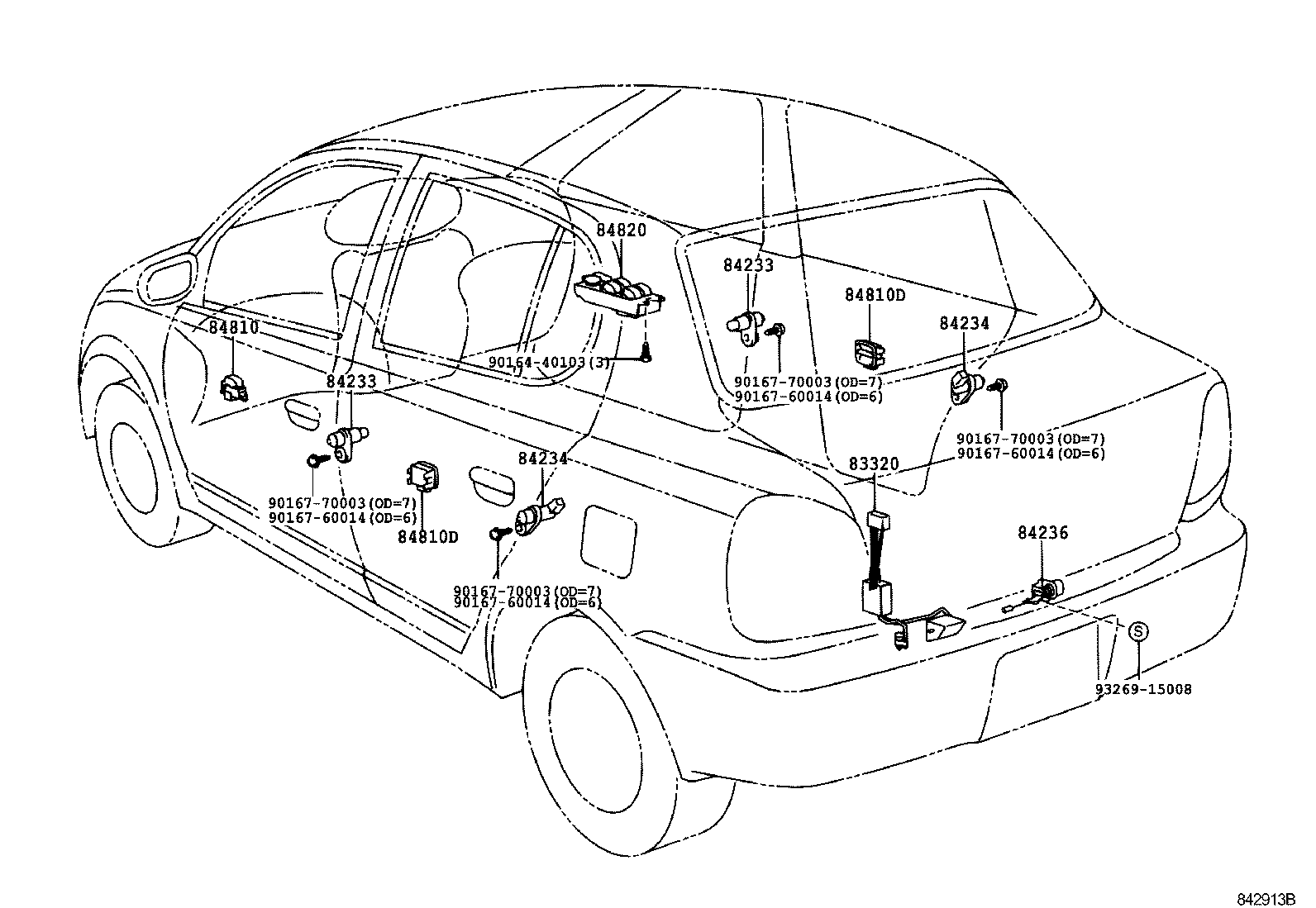  YARIS ECHO |  SWITCH RELAY COMPUTER