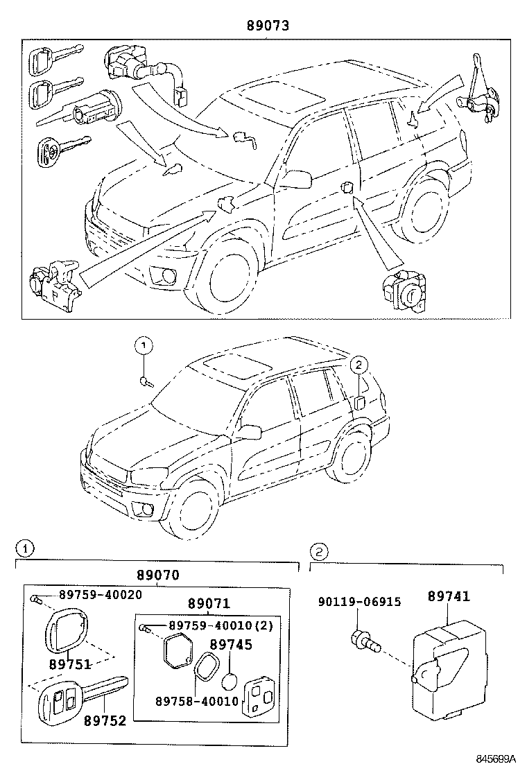  RAV4 |  WIRELESS DOOR LOCK