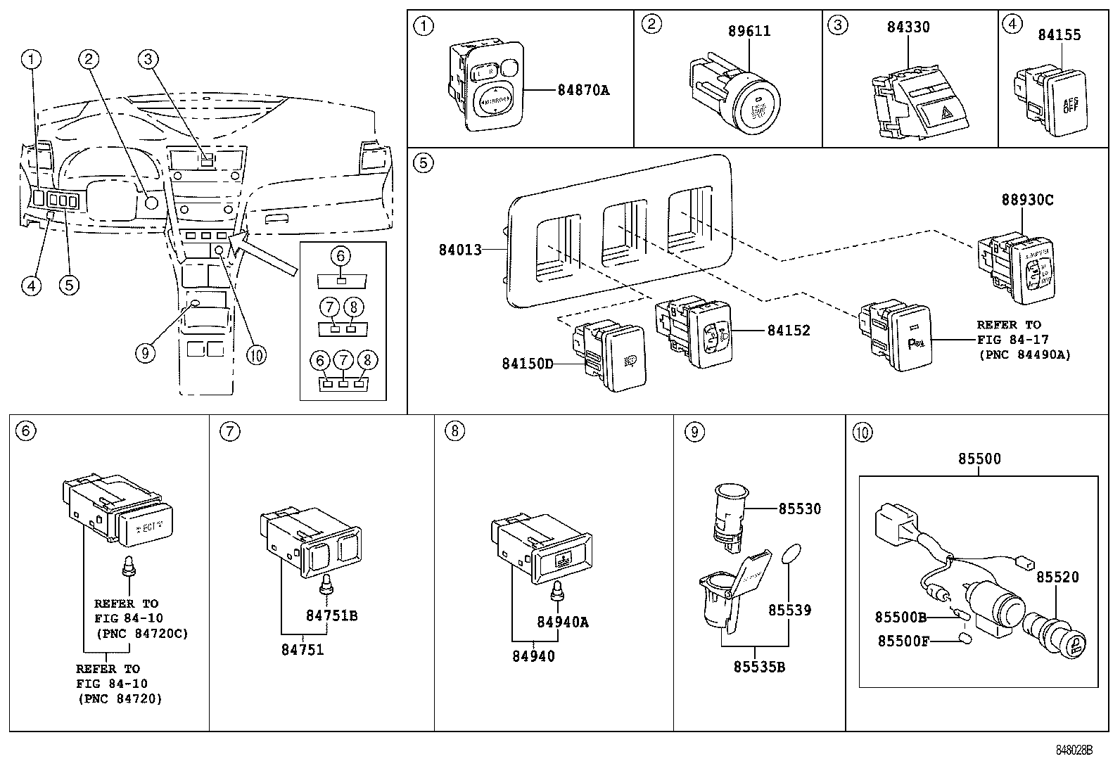  CAMRY CHINA |  SWITCH RELAY COMPUTER