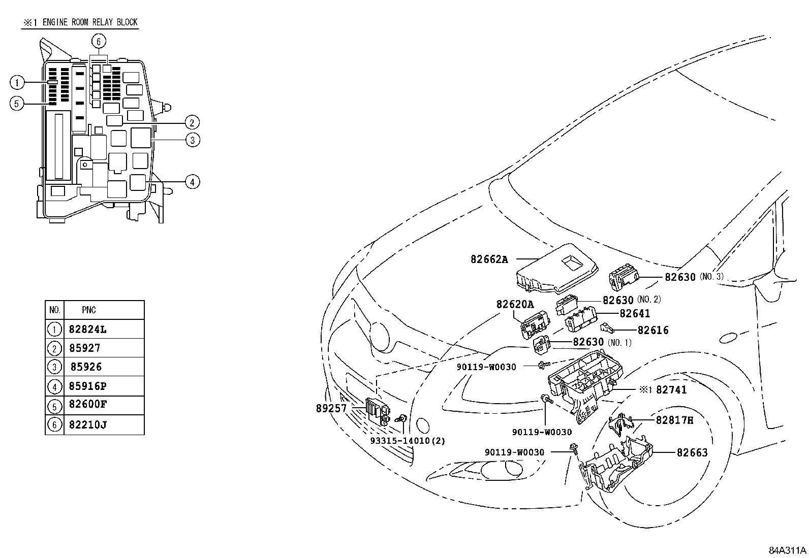  AURIS UKP |  SWITCH RELAY COMPUTER