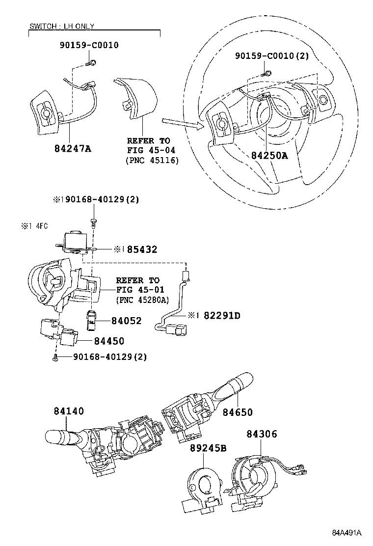  RAV4 CHINA |  SWITCH RELAY COMPUTER