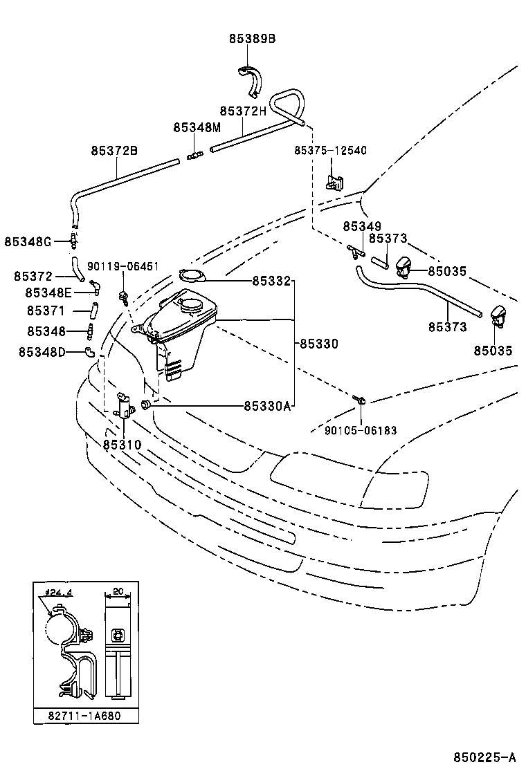  COROLLA |  WINDSHIELD WASHER