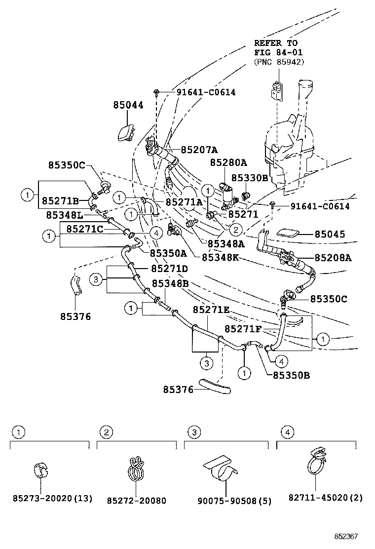  ES240 350 |  HEADLAMP CLEANER