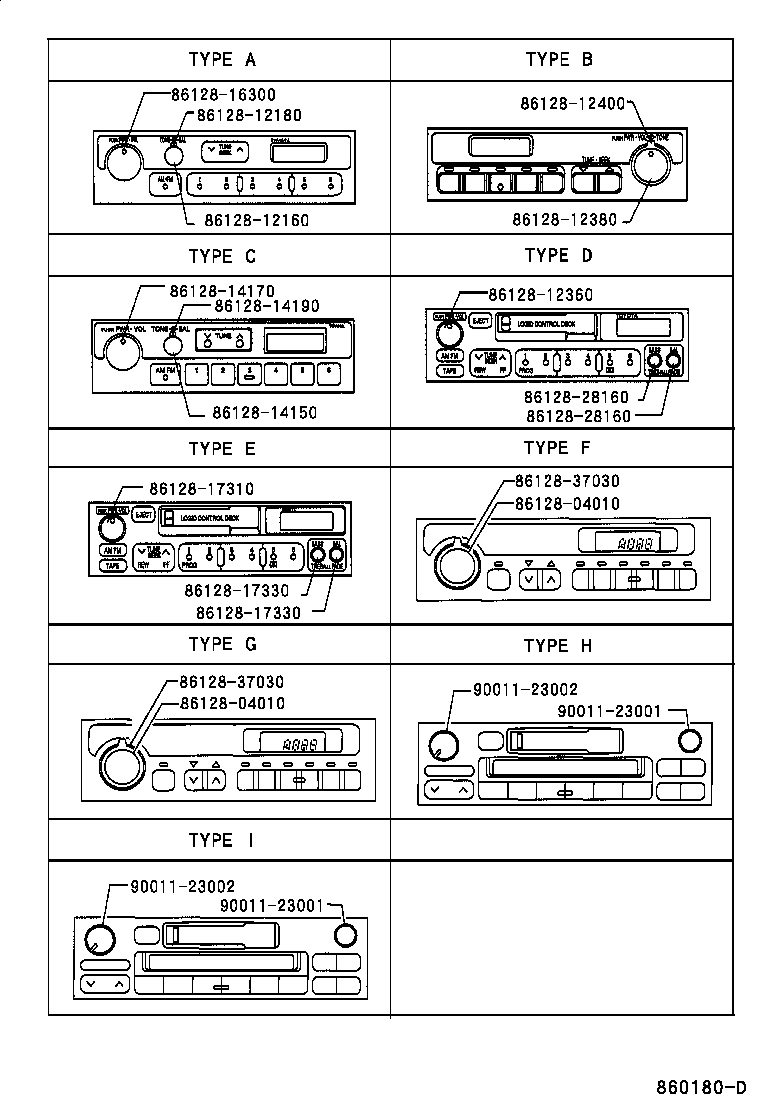  TOWNACE LITEACE |  RADIO RECEIVER AMPLIFIER CONDENSER