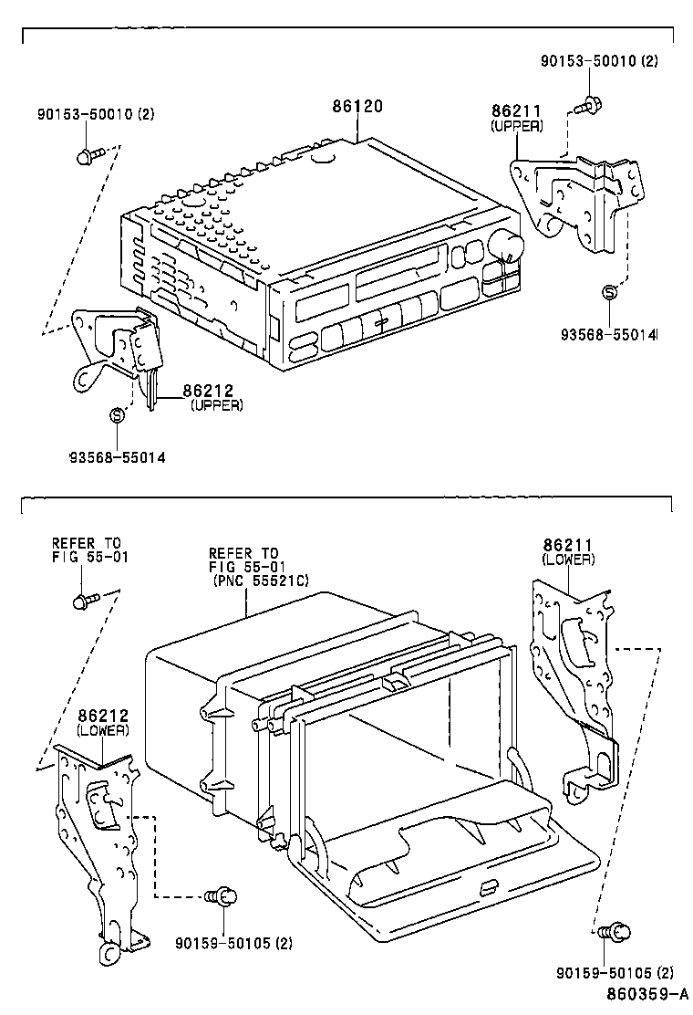  COROLLA |  RADIO RECEIVER AMPLIFIER CONDENSER