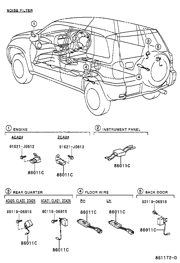  RAV4 |  RADIO RECEIVER AMPLIFIER CONDENSER