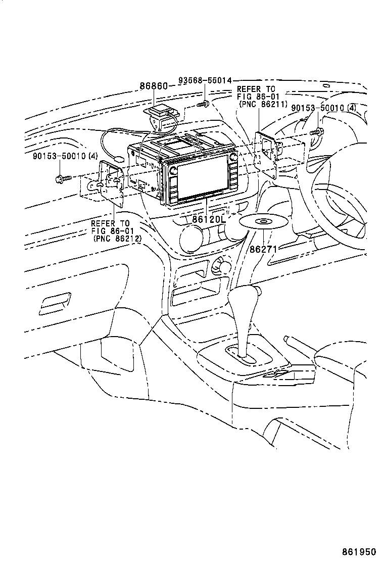  RAV4 |  NAVIGATION FRONT MONITOR DISPLAY