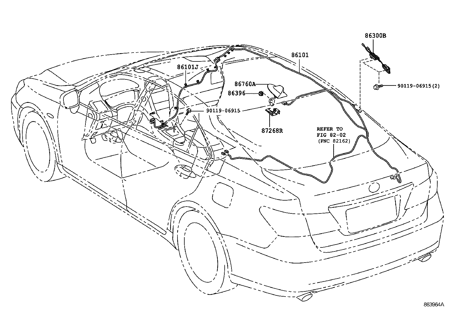  ES240 350 |  ANTENNA