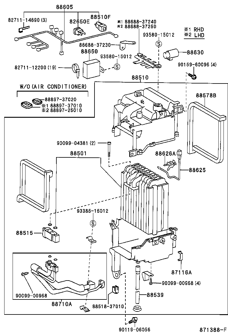  DYNA 200 |  HEATING AIR CONDITIONING COOLER UNIT