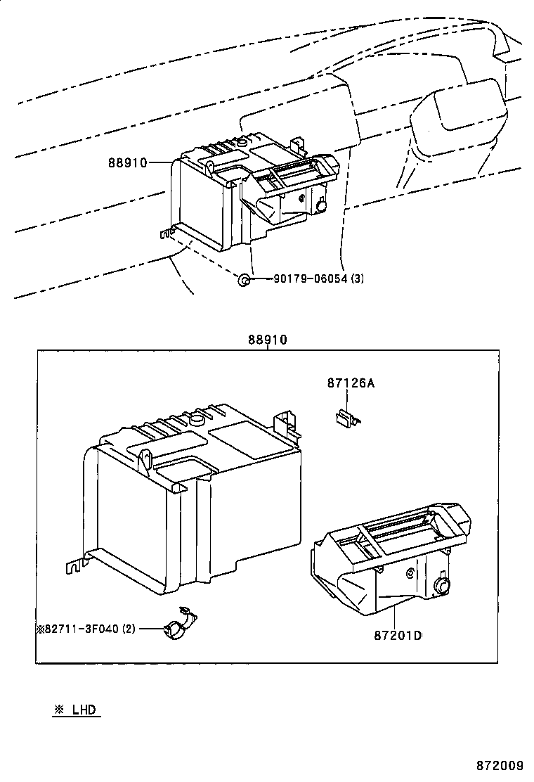  COROLLA |  HEATING AIR CONDITIONING HEATER UNIT BLOWER