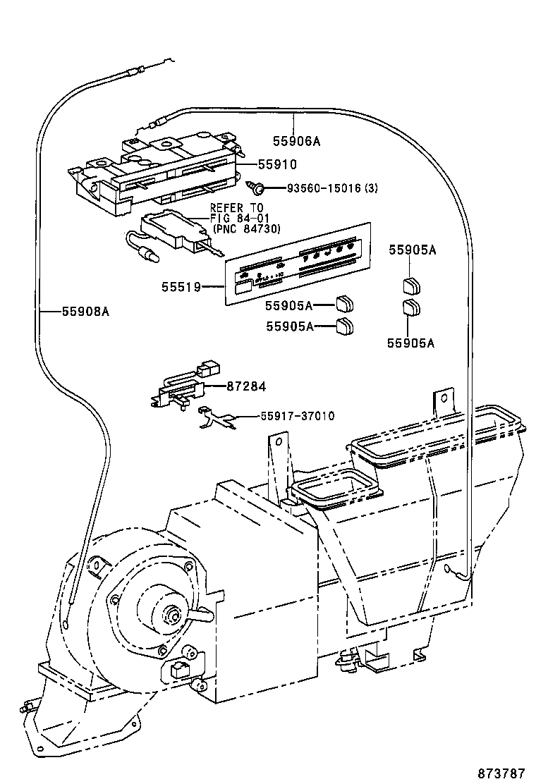  DYNA 200 |  HEATING AIR CONDITIONING CONTROL AIR DUCT