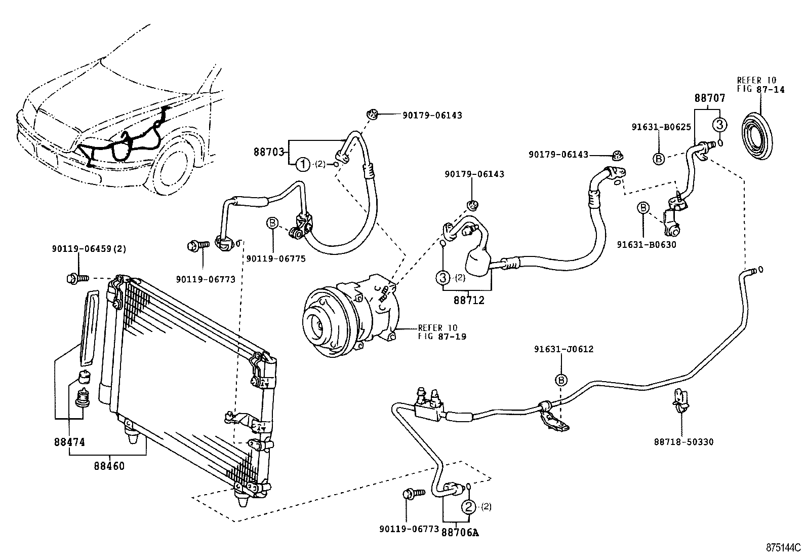  CROWN |  HEATING AIR CONDITIONING COOLER PIPING