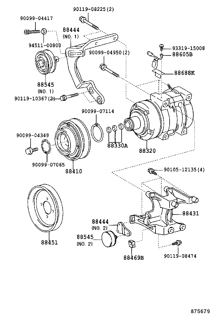  LAND CRUISER PRADO |  HEATING AIR CONDITIONING COMPRESSOR