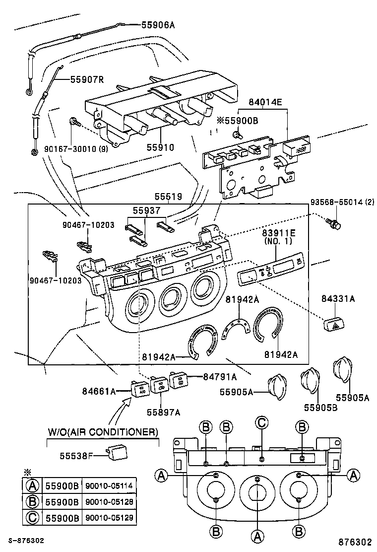  RAV4 |  HEATING AIR CONDITIONING CONTROL AIR DUCT