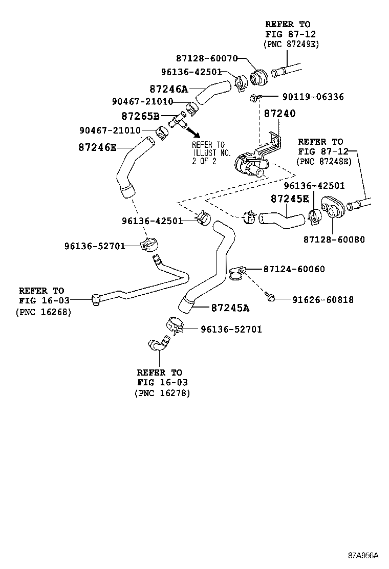  LAND CRUISER 70 |  HEATING AIR CONDITIONING WATER PIPING