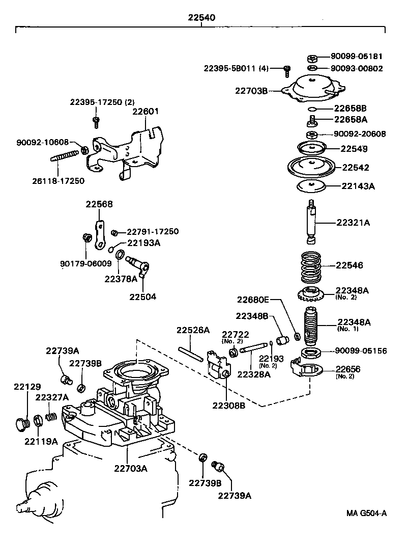  LAND CRUISER 70 |  INJECTION PUMP BODY