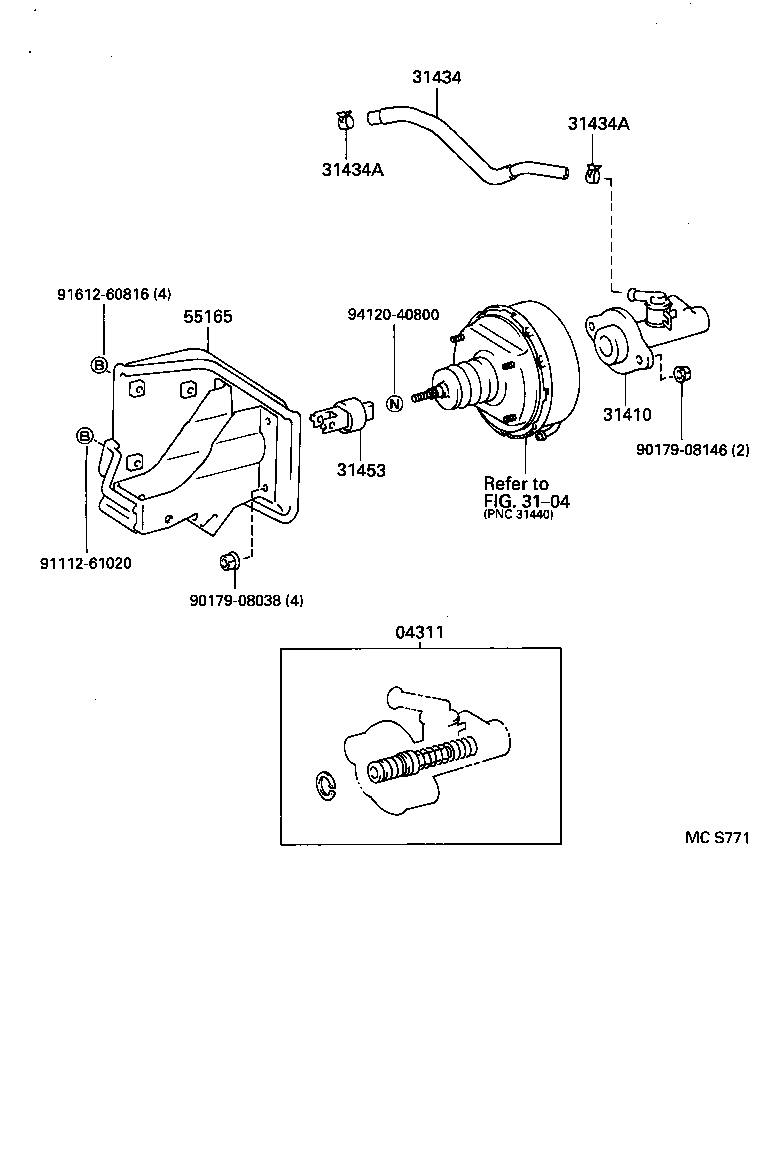  DYNA 200 |  CLUTCH MASTER CYLINDER