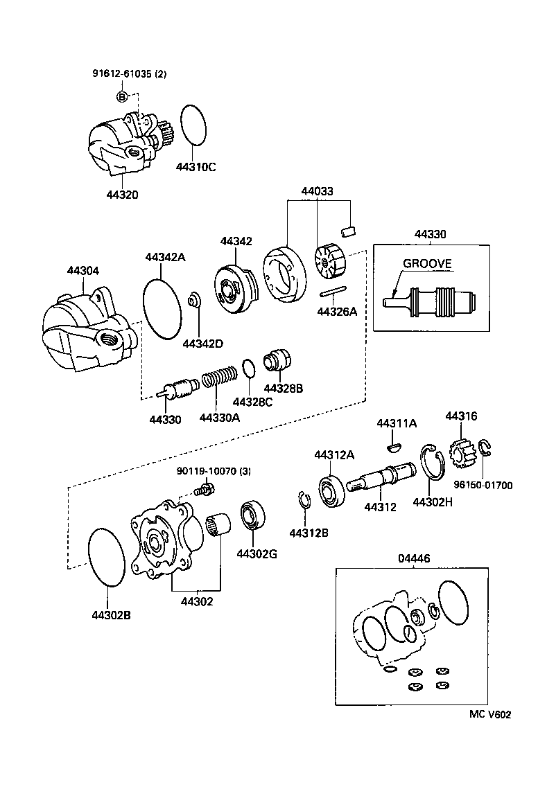  DYNA 200 |  VANE PUMP RESERVOIR POWER STEERING