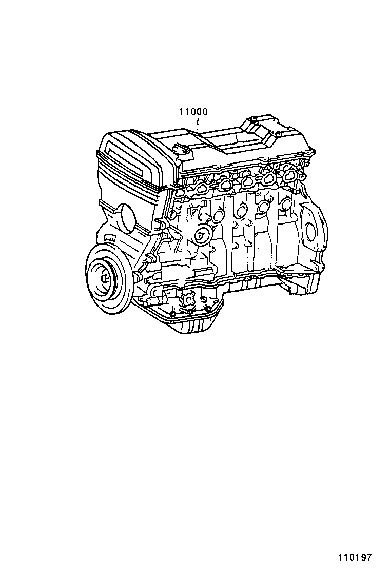  CROWN |  PARTIAL ENGINE ASSEMBLY