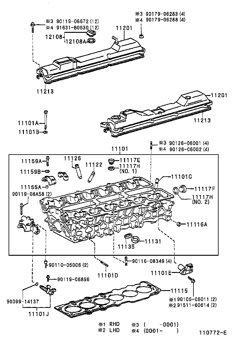  CROWN |  CYLINDER HEAD