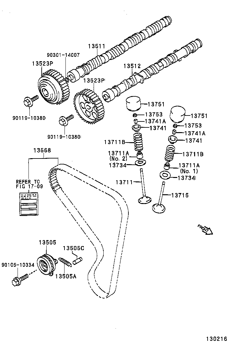  COROLLA |  CAMSHAFT VALVE