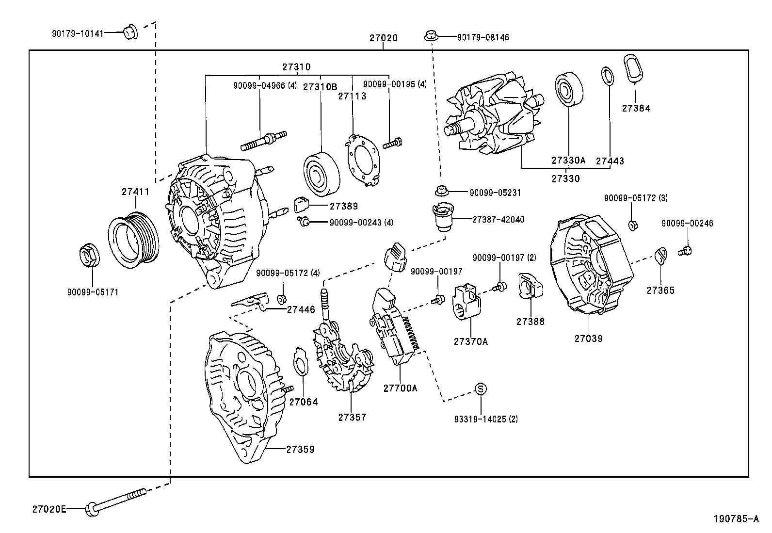  CROWN |  ALTERNATOR