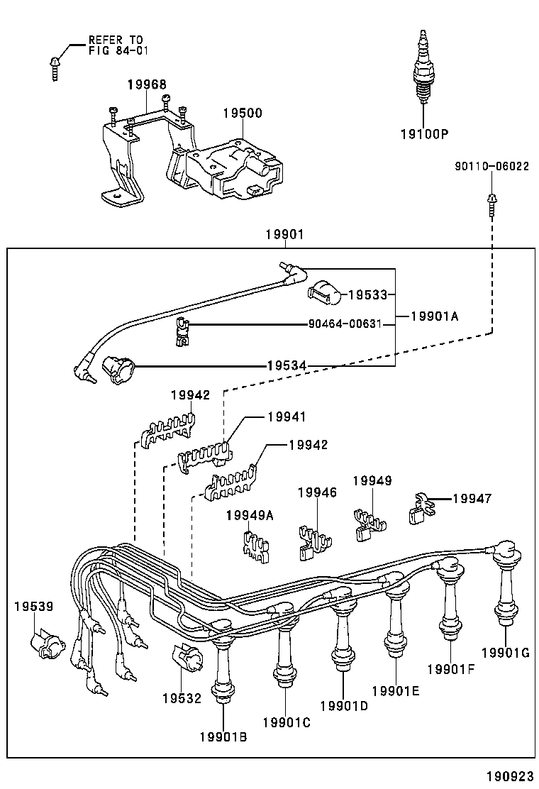  CROWN |  IGNITION COIL SPARK PLUG