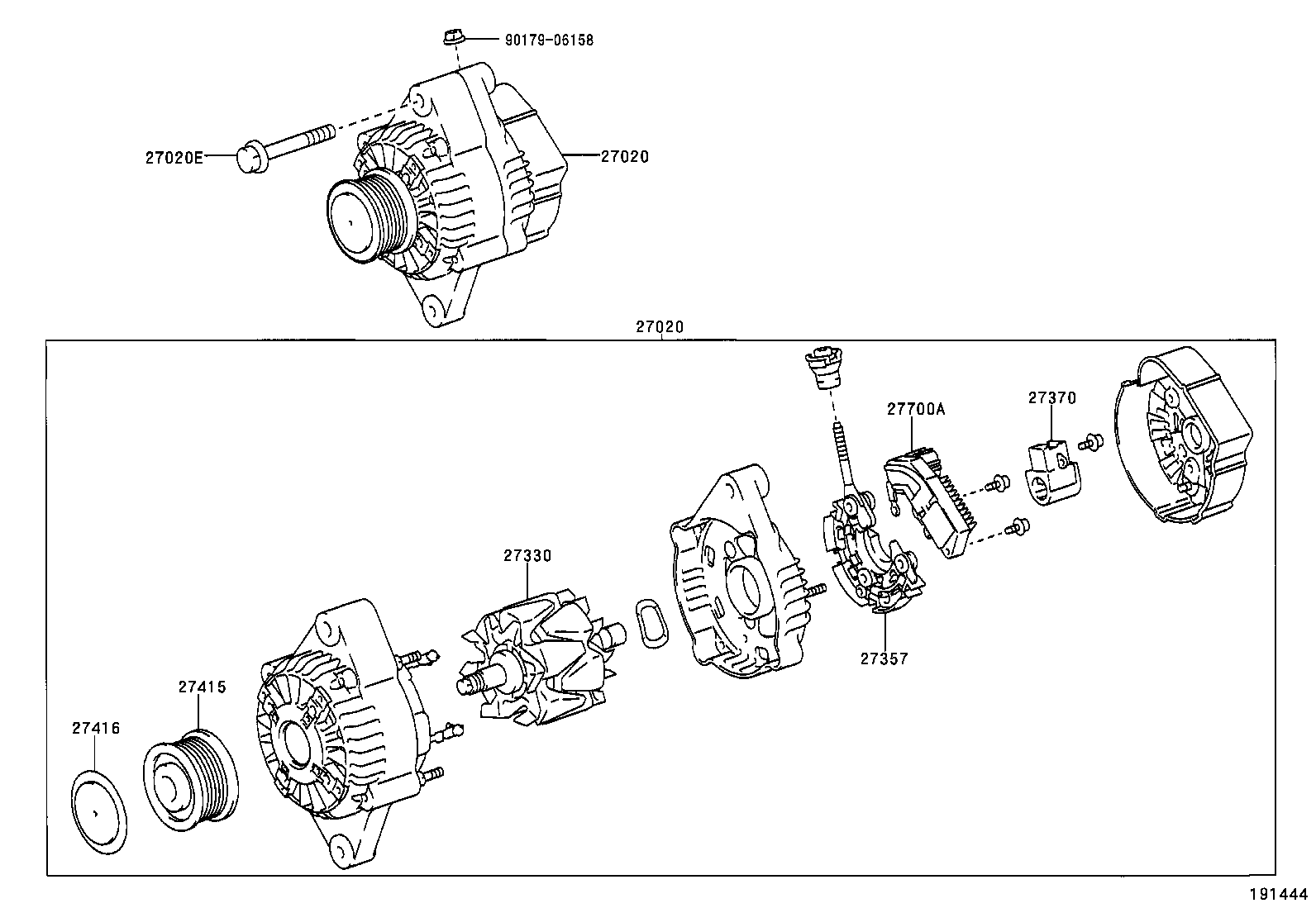  HILUX |  ALTERNATOR