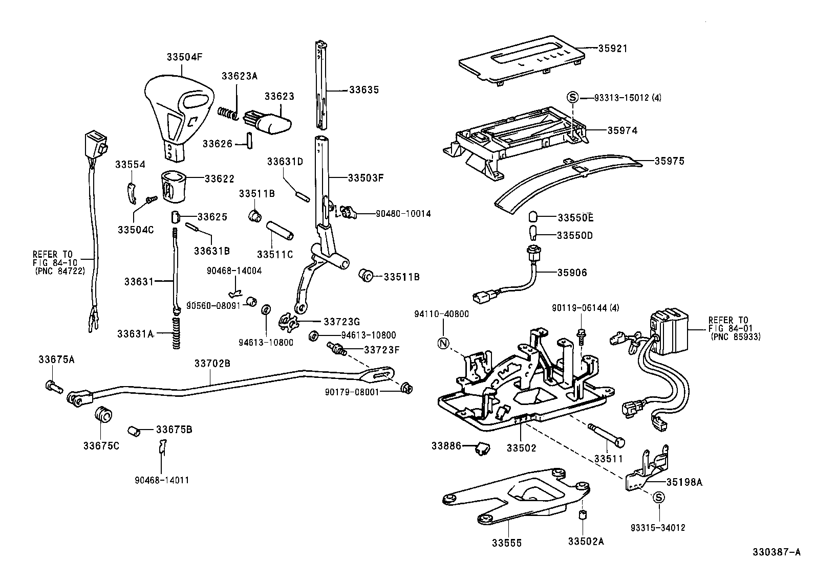  CROWN |  SHIFT LEVER RETAINER