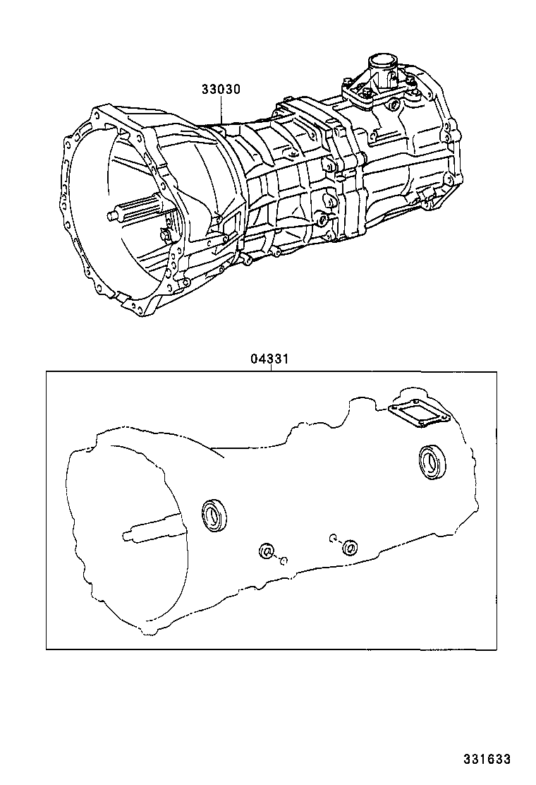  HILUX |  TRANSAXLE OR TRANSMISSION ASSY GASKET KIT MTM