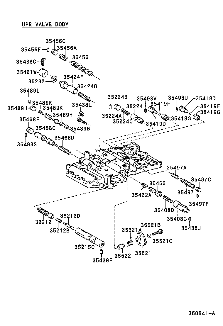  CROWN |  VALVE BODY OIL STRAINER ATM