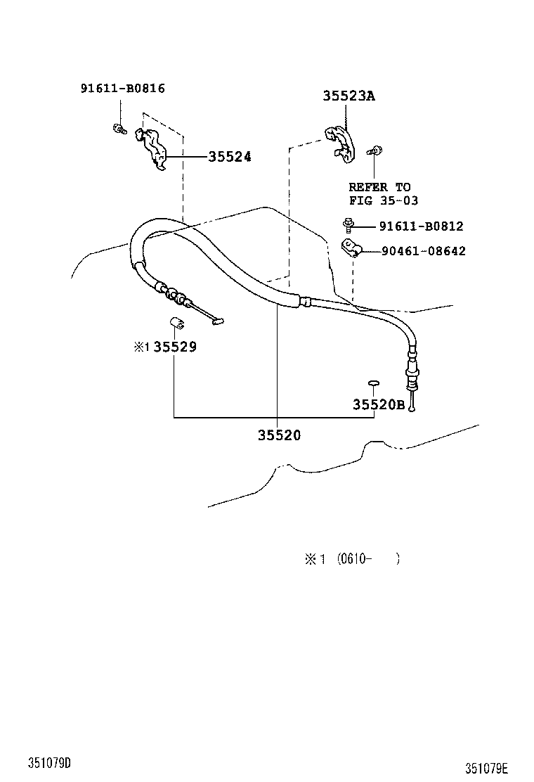  LAND CRUISER 100 105 |  THROTTLE LINK VALVE LEVER ATM