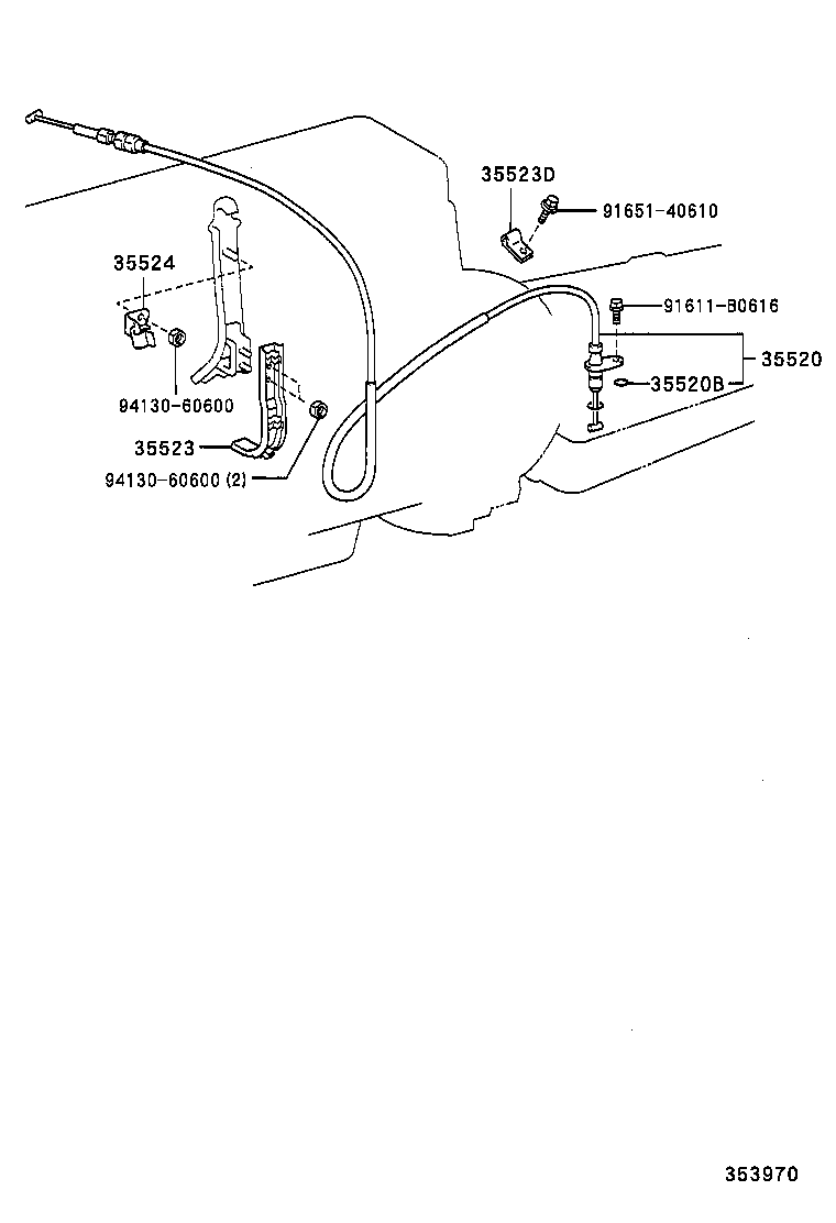  HILUX |  THROTTLE LINK VALVE LEVER ATM