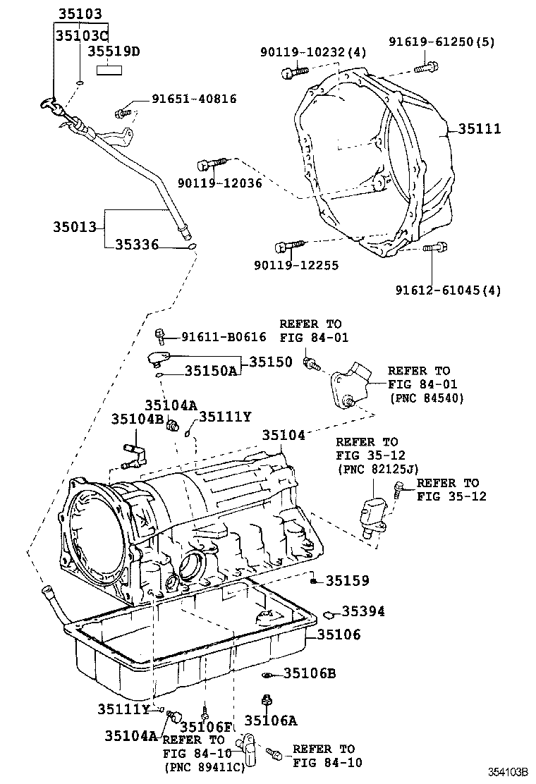  4RUNNER |  TRANSMISSION CASE OIL PAN ATM