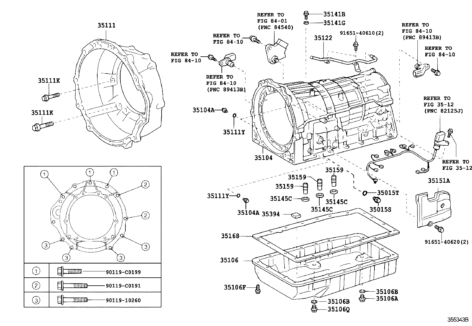  REIZ |  TRANSMISSION CASE OIL PAN ATM