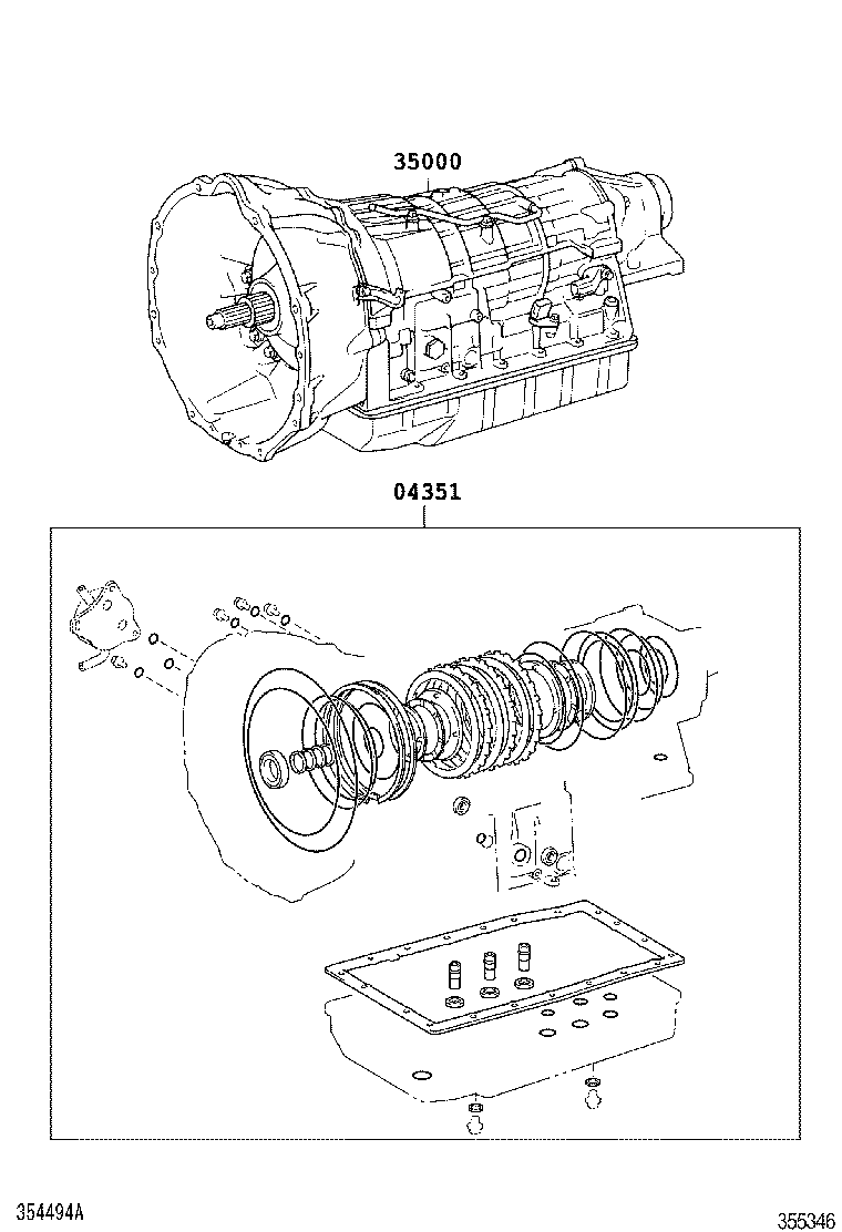  REIZ |  TRANSAXLE OR TRANSMISSION ASSY GASKET KIT ATM