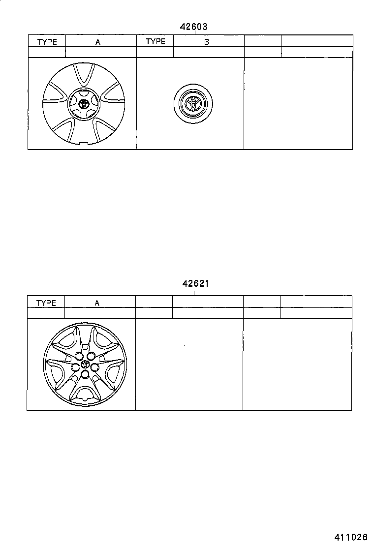  CELICA |  DISC WHEEL WHEEL CAP