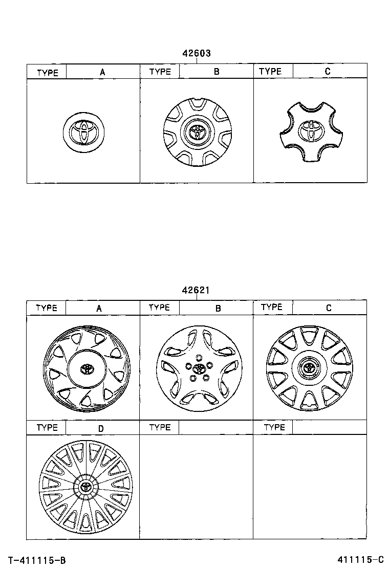  AVALON |  DISC WHEEL WHEEL CAP