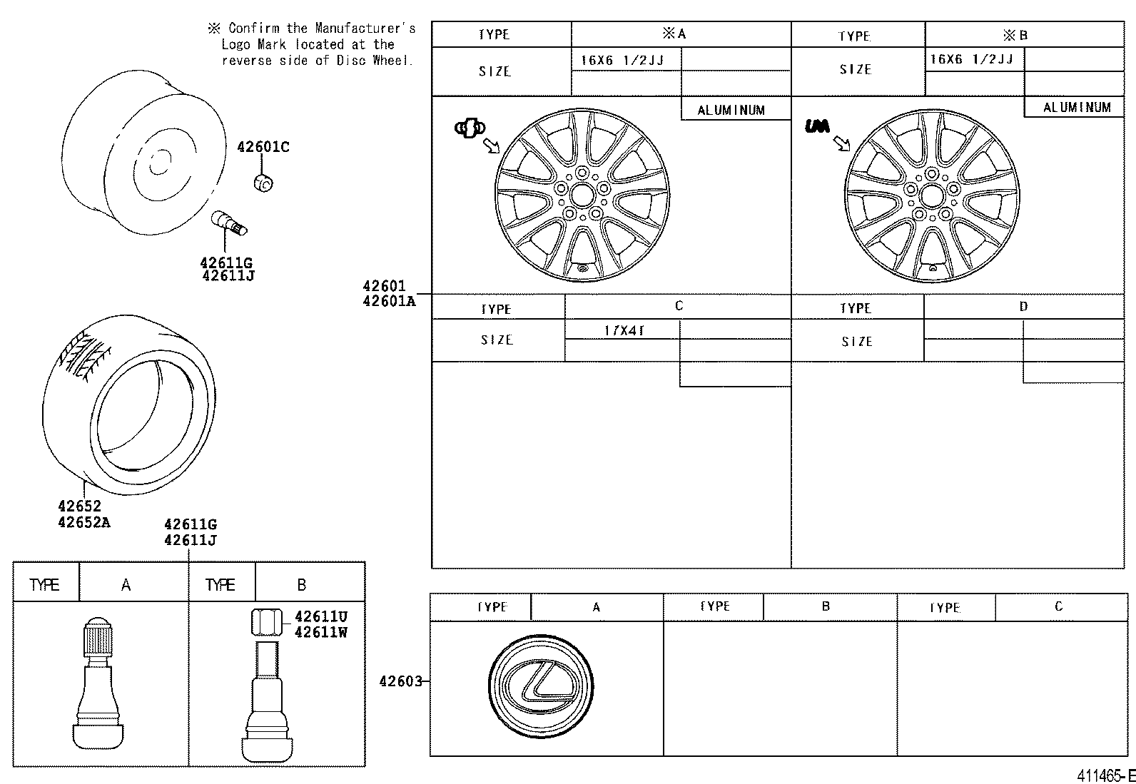  ES300 |  DISC WHEEL WHEEL CAP