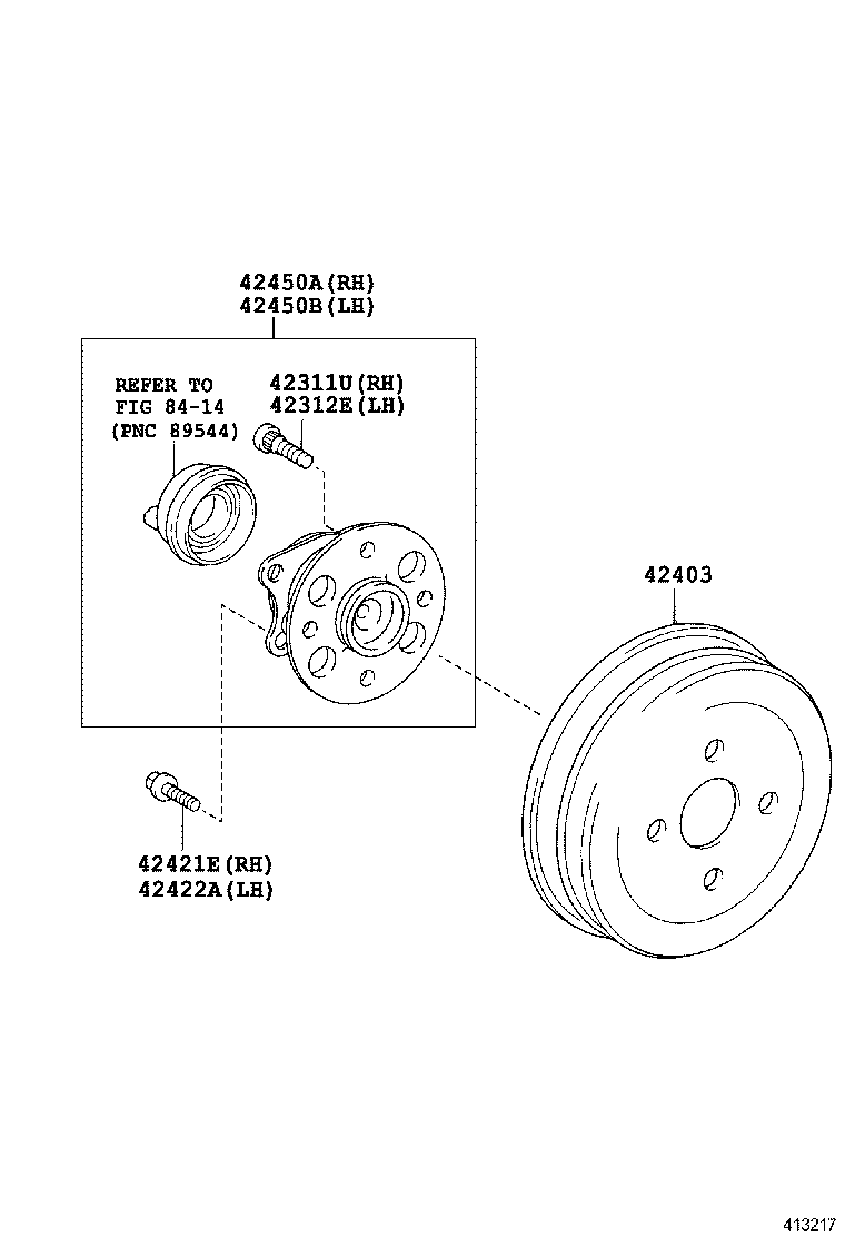  RACTIS |  REAR AXLE SHAFT HUB