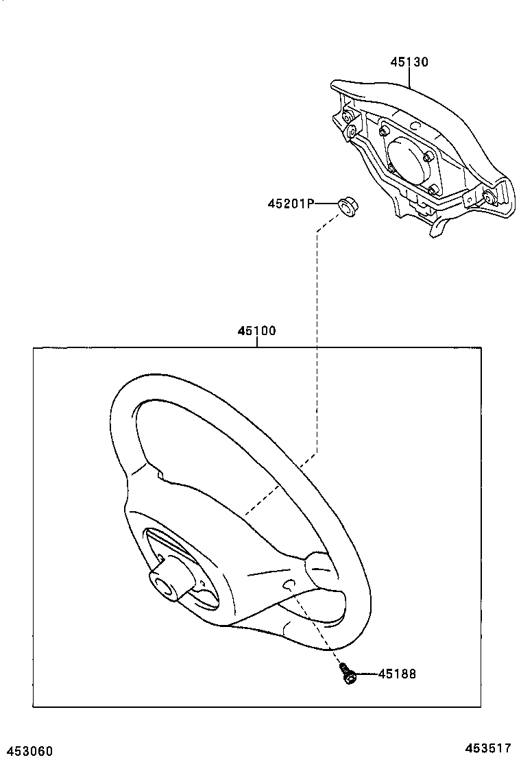  TOYOTA XA |  STEERING WHEEL