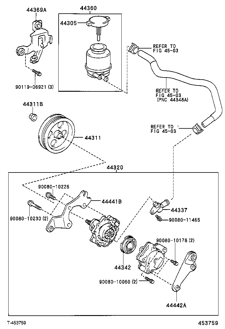  CAMRY |  VANE PUMP RESERVOIR POWER STEERING