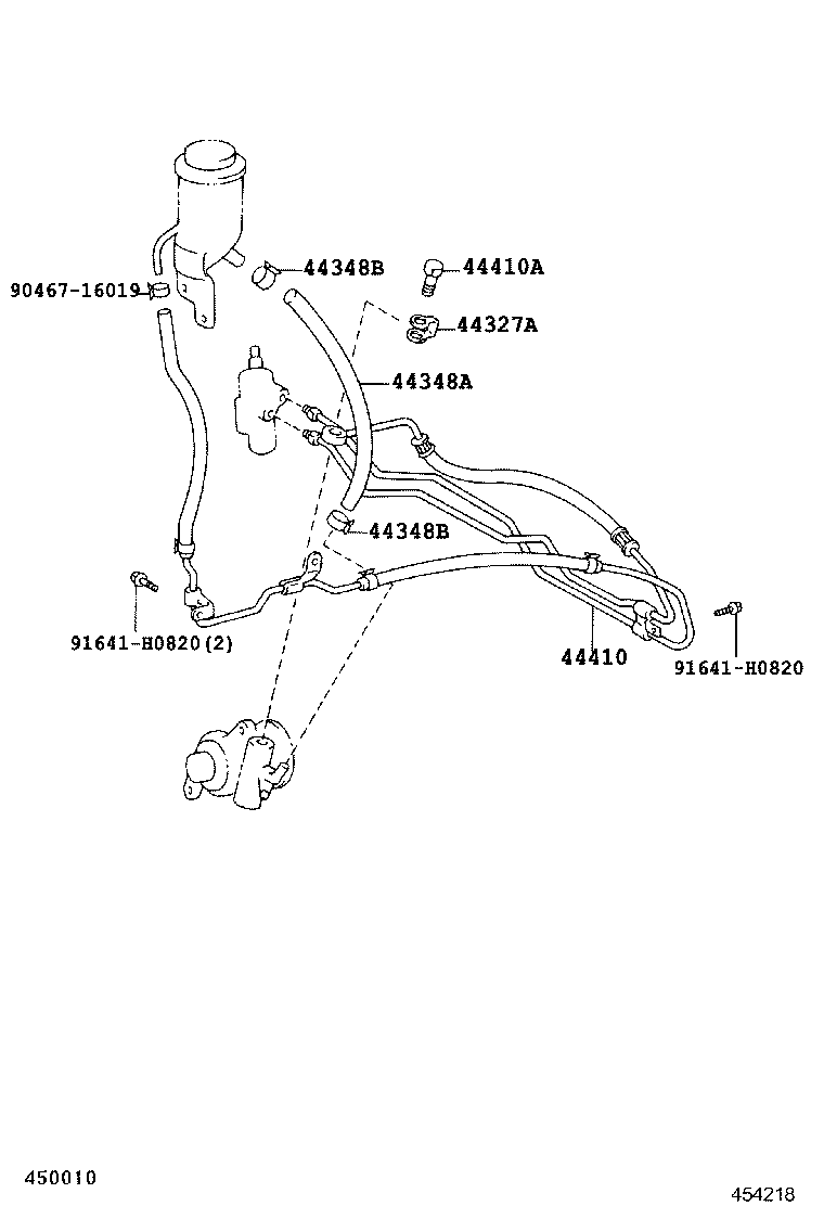  LAND CRUISER 90 |  POWER STEERING TUBE