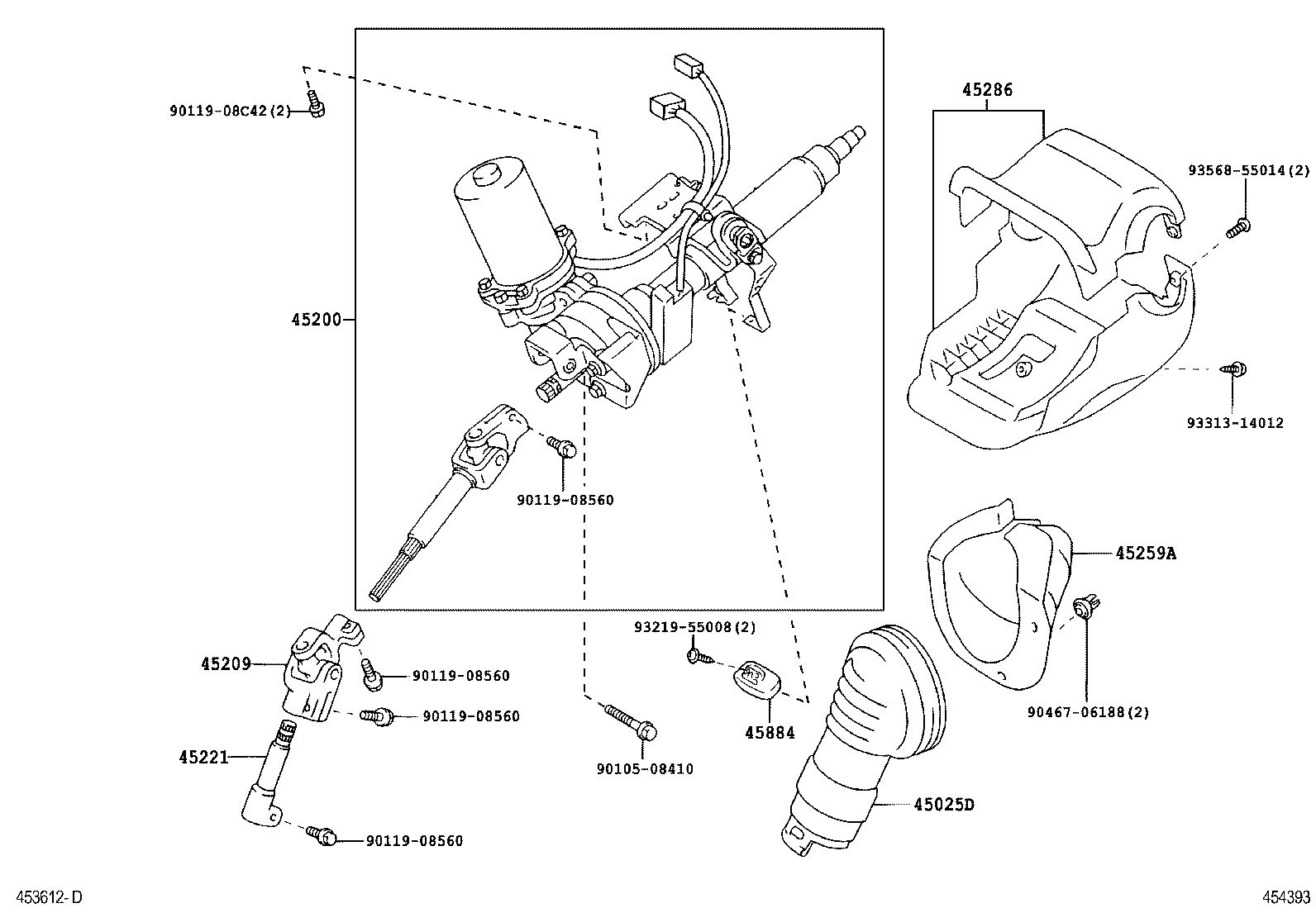  PRIUS CHINA |  STEERING COLUMN SHAFT